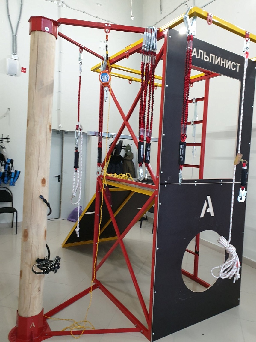 САМОСТОЯТЕЛЬНЫЙ МОНТАЖ УЧЕБНОГО ПОЛИГОНА "АЛЬПИНИСТ" 2 СЕРИИ