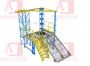 Учебно-тренировочный полигон (комплекс)  Альпинист-03-01-3.